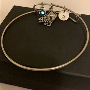 Alex and Ani December Birthstone Charm Bracelet